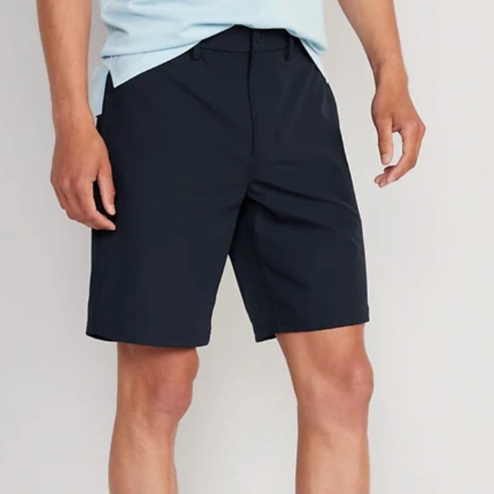 StretchTech Chino Shorts for Men -- 9-inch inseam